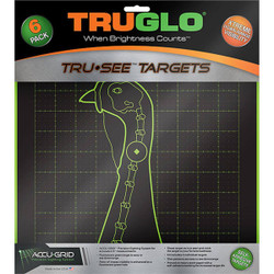 Truglo TG12A6 Tru See Splatter Turkey Target 6 Pk